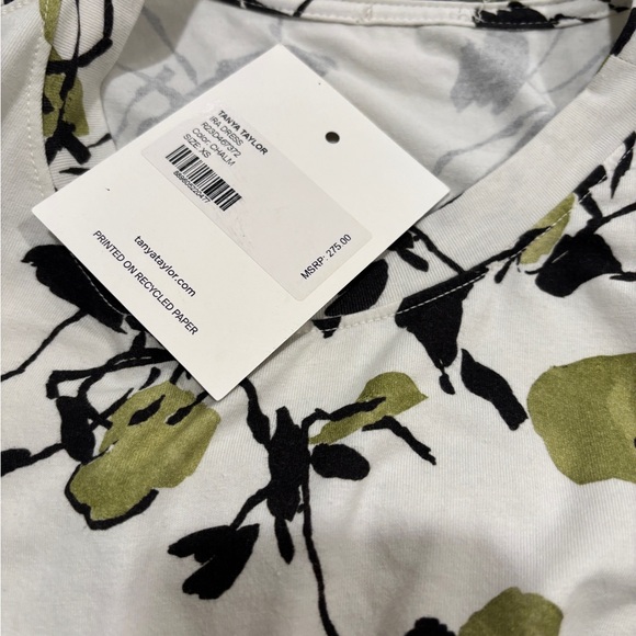 Tanya Taylor Ira Floral Dress – Feminine Fit & Flare Midi, Size XS, NWT - Picture 4 of 7